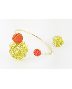 Bracelet "Moon" orange