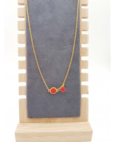 collier rouge