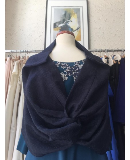 cape veste bleu marine cape veste bleu marine