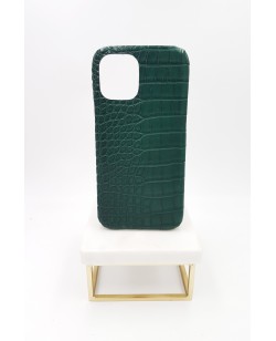 Coque Iphone alligator 12 pro vert anglais