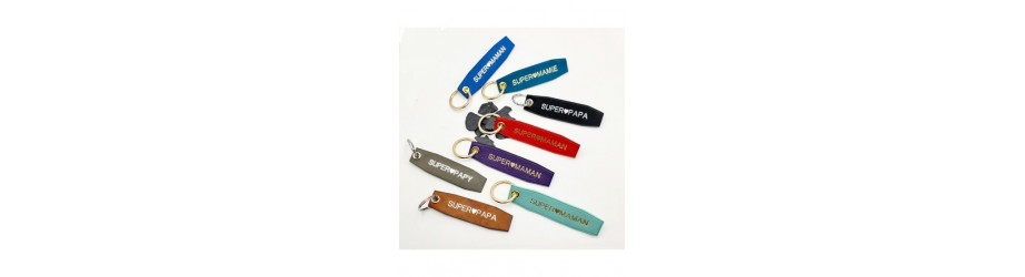 Porte-clés en cuir personnalisés - maro (h)and co